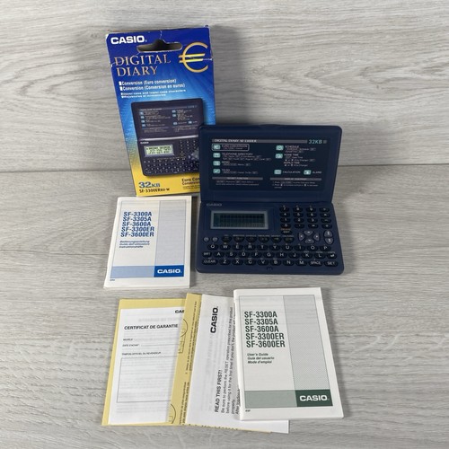 Casio vintage digital - digital, diary