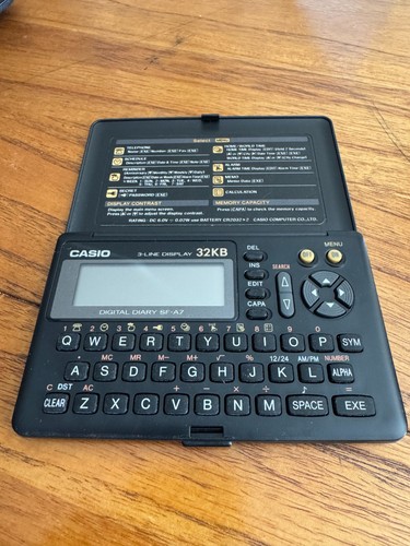 Casio digital diary - , sf-a7