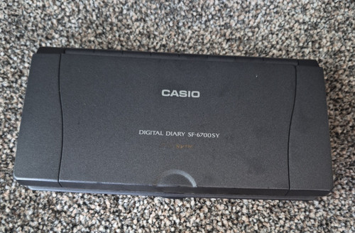 Casio digital diary 6700sy - casio, sf-6700sy