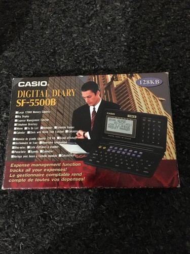 Casio digital diary - casio,