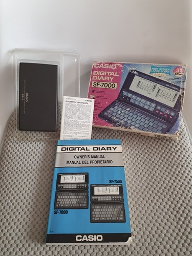 Casio digital diary 7000 - casio, sf-7000