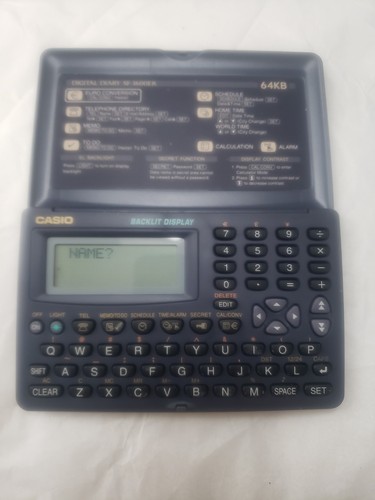 Casio digital diary 3600er - casio,