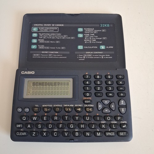Casio digital diary - casio,