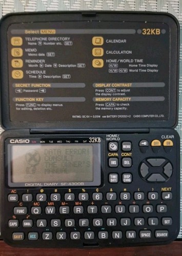 Vintage casio 32kb digital - vintage,