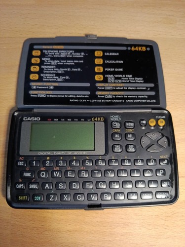 Casio 4600b digital diary - casio, sf-4600b