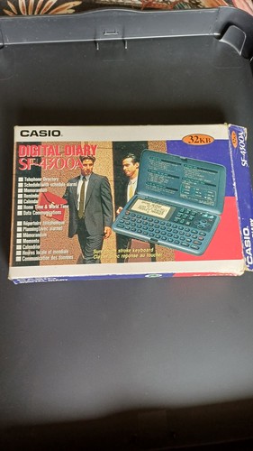 Vintage casio digital diary - vintage,