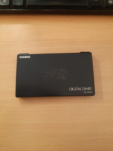 Casio digital diary - casio, sf-4000