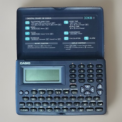 Casio digital diary - casio,