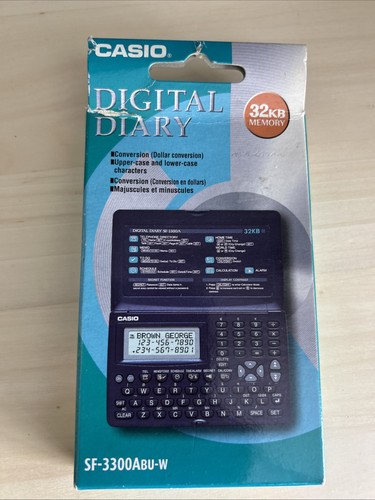 Casio digital diary - digital,