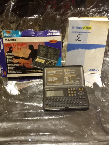 Casio 4600 digital - sf-4600, diary