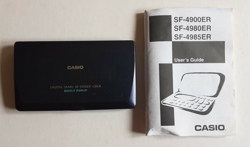 Casio 4900er digital diary - digital,