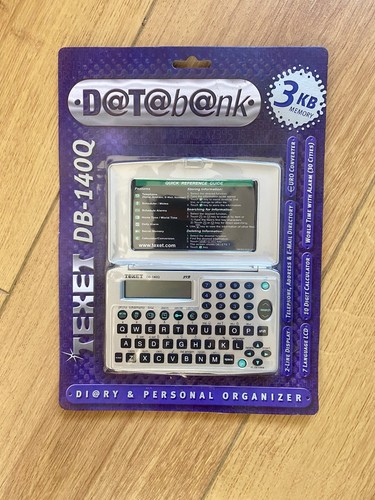 Vintage texet 140q databank - db-140q,