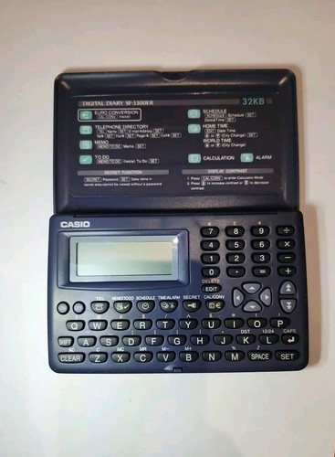 Casio digital diary handheld - casio,