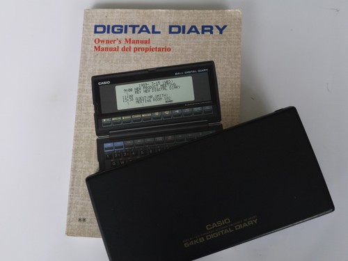 Casio digital diary 8000 - casio, &