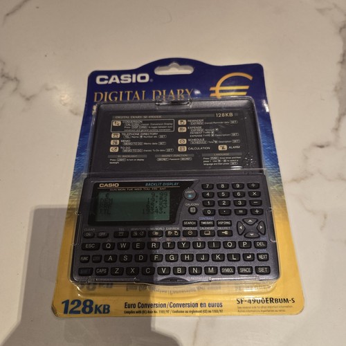 Casio digital diary 4900er - casio, sf-4900er
