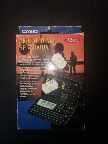 Vintage casio digital diary - casio,