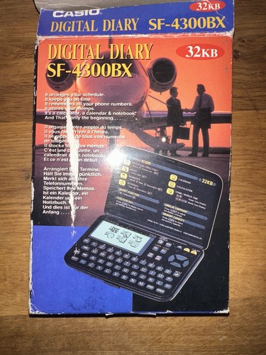 Vintage casio digital diary - *vintage*,