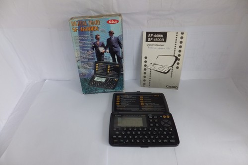 Casio 4600bx digital diary - sf,
