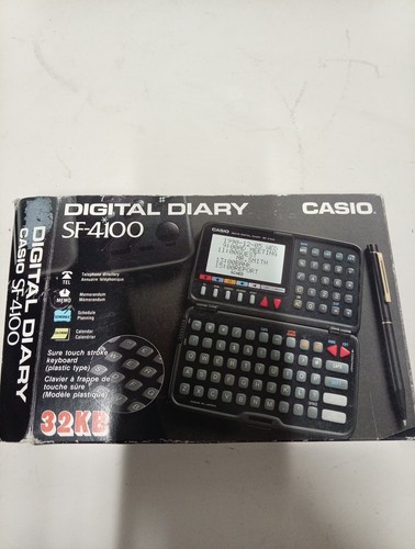 Casio 32kb digital diary - casio,