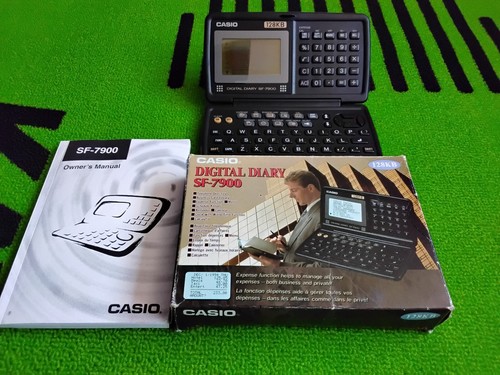 Casio 7900 digital diary - sf-7900,