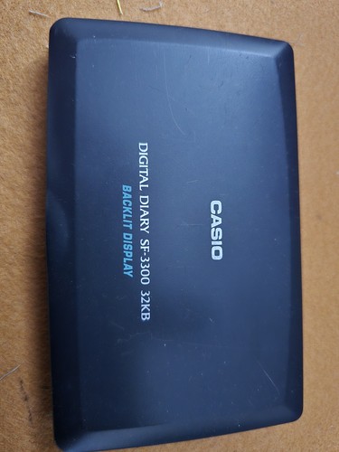 Casio digital diary - casio, sf-3300