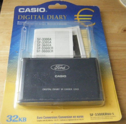 Vintage casio digital diary - vintage,